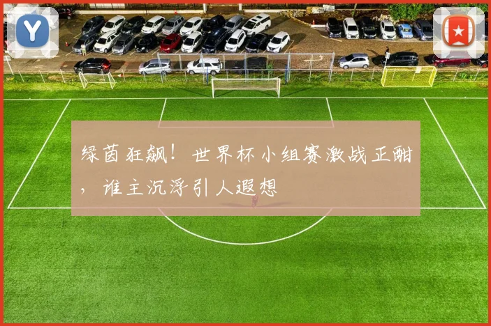 绿茵狂飙!世界杯小组赛激战正酣,谁主沉浮引人遐想