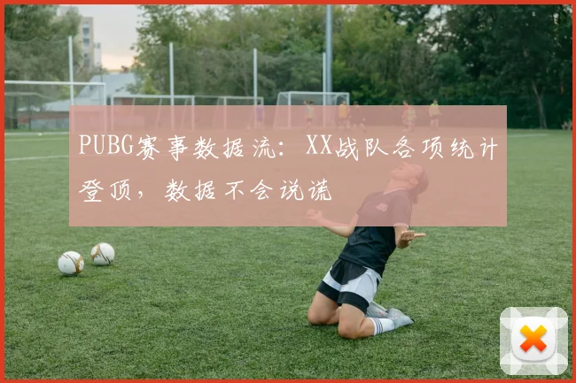 PUBG赛事数据流：XX战队各项统计登顶，数据不会说谎